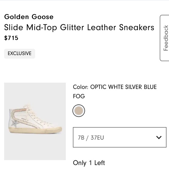 Golden Goose mid with pearls. Size 38. Amazing condition.. - Picture 4 of 5